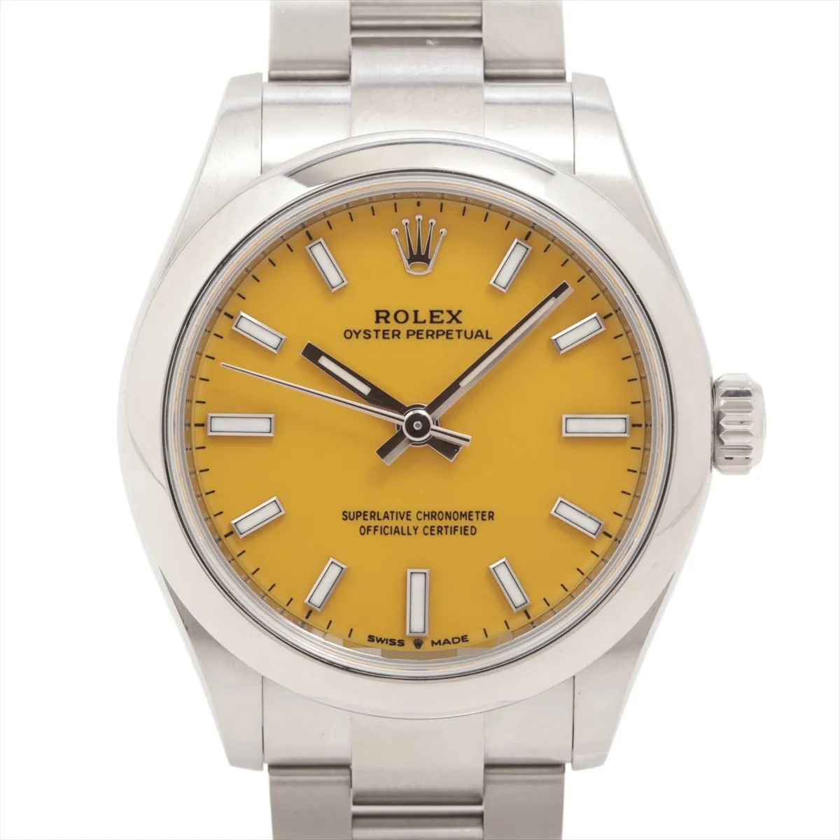 Rolex Oyster Perpetual 31 277200 SS SS AT Yellow-Face