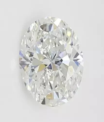 Lab Grown 7.83 Cts Oval Cut IGI Certified CVD Diamond D Color VS1 Clarity