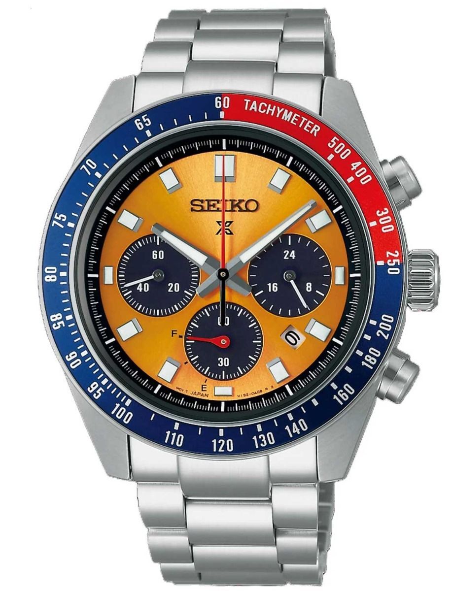 SEIKO Prospex Pogue SSC947P1 Solar Chronograph Sapphire Yellow Dial