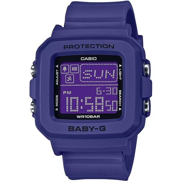 Casio Baby-G BGD-10K-2JR Digital Watch Solar Powered Step Tracker Shock Resist