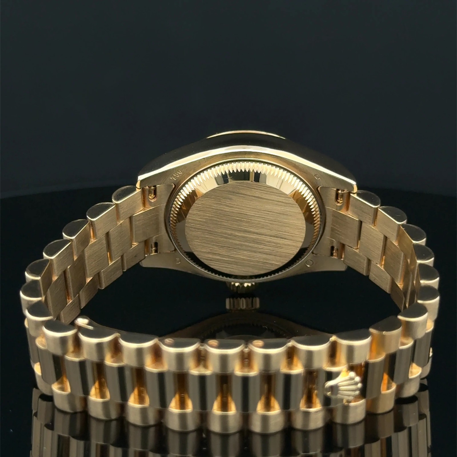 2004 Rolex Datejust Lady President Champagne Stick President 179178 Complete YG