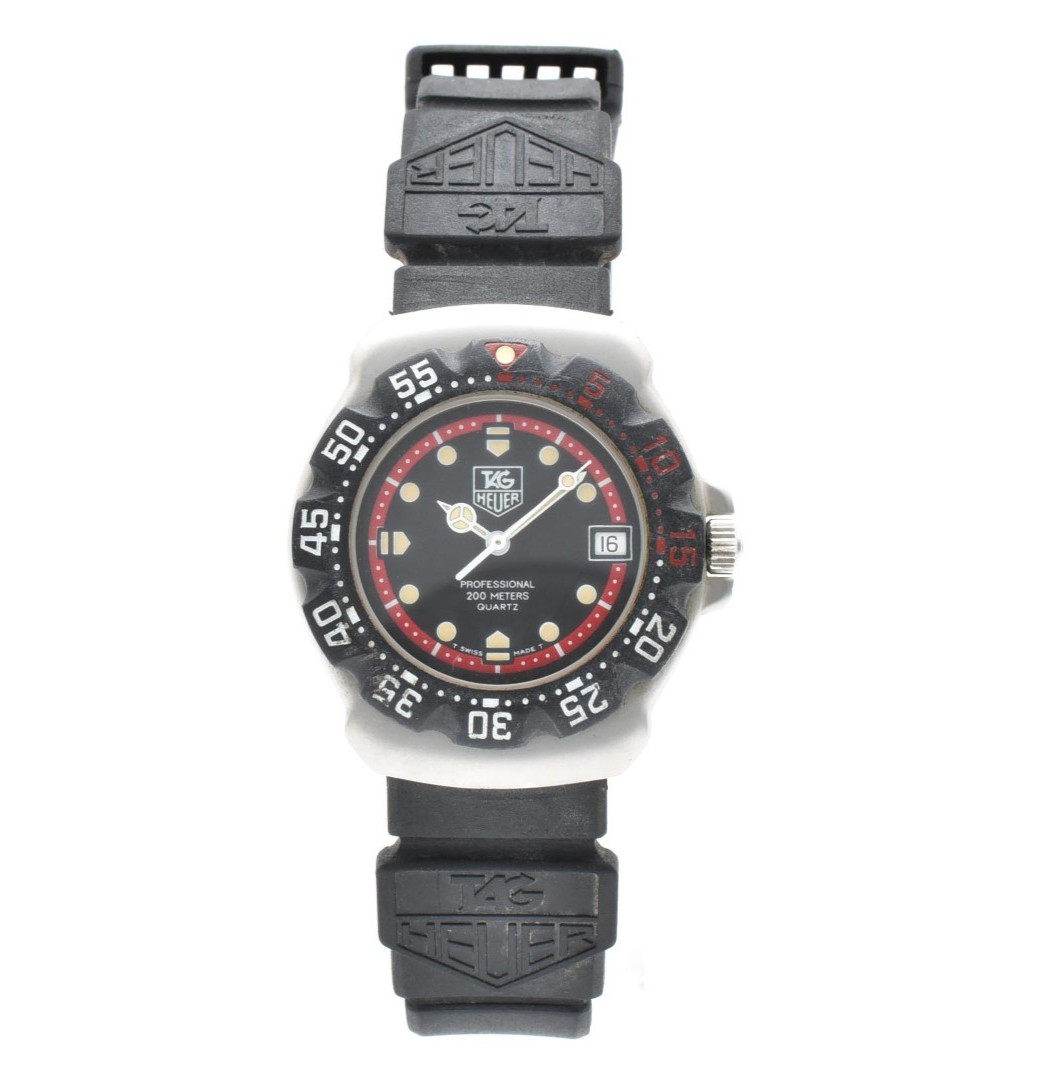 [EXCELLENT+5] TAG HEUER Formula 1 WA1214 35mm Black Dial Date Quartz Men’s Watch