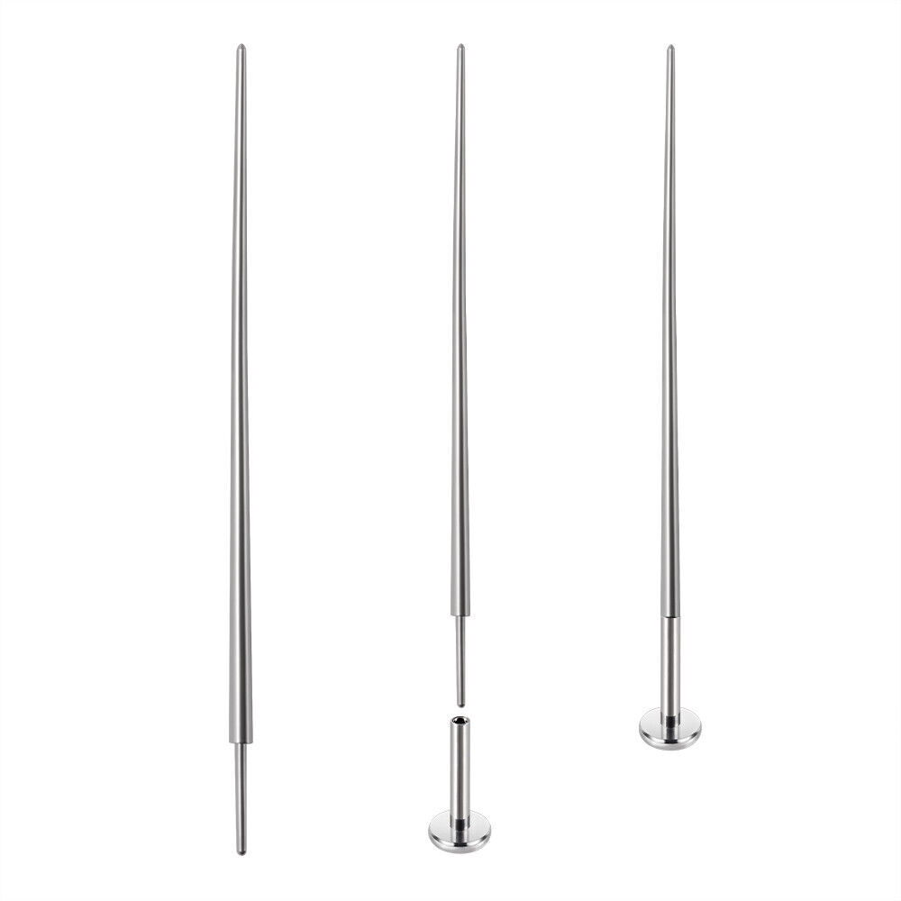18G 16G 14G Titanium Threadless Insertion Taper Dermal Pin Body Piercing Tool