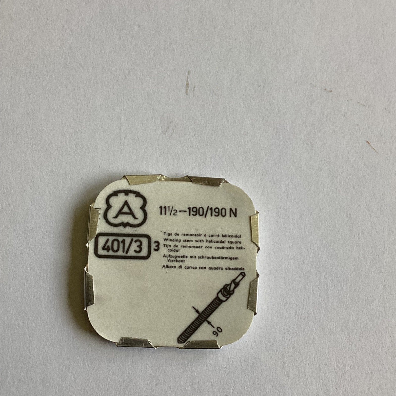 Watch Winding Stem NOS various manufacture / sizes please see dropdown