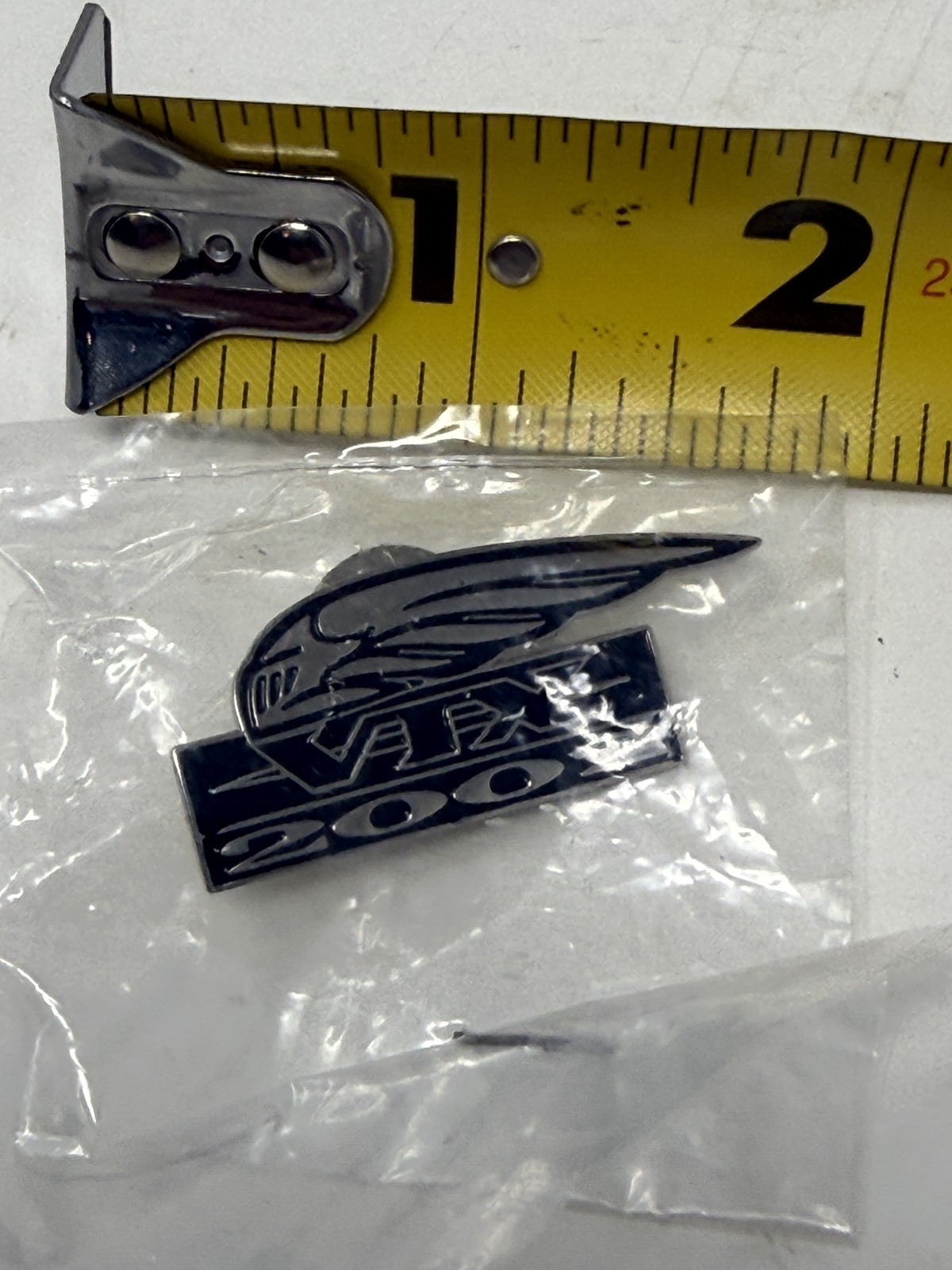 VTX 2002 Motorcycle Emblem Pin New