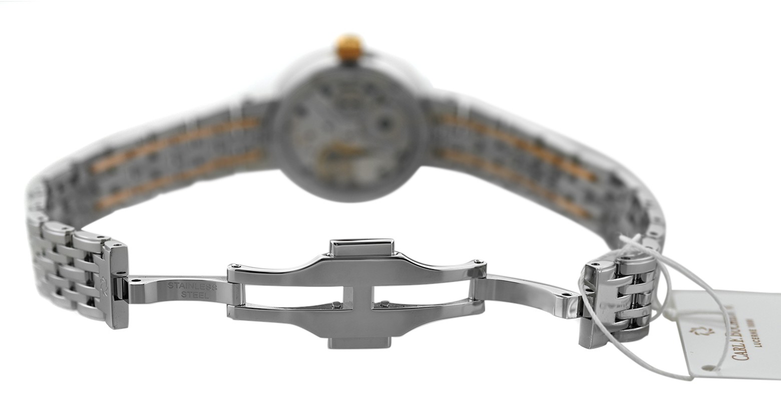 Carl F. Bucherer Adamavi 00.10317.07.36.21 18K Gold Steel 28MM Ladies’ Manual