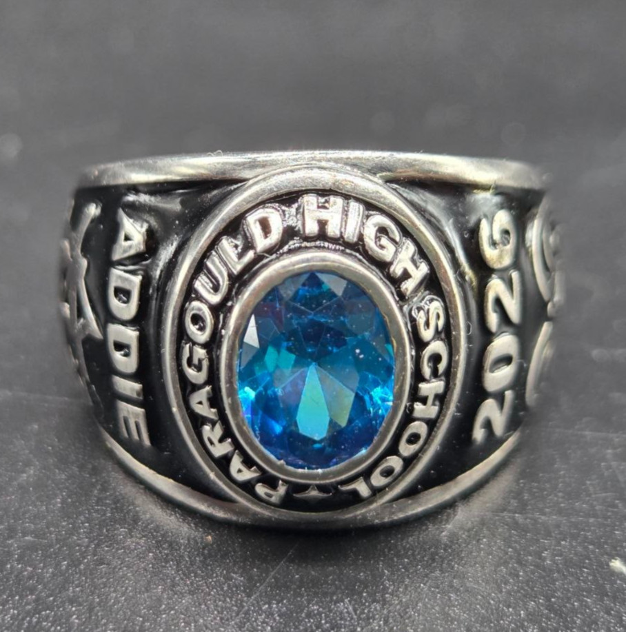 Customized Men’s High School Class Ring For 2026 Graduation 925 Streling Silver