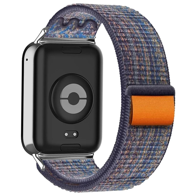 Weave Nylon Wristband Strap for Xiaomi MiBand 8 9 Pro Red Mi Watch 4 Fabric Band
