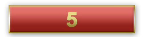 New “5 Years of Service” Red Citation Bar Lapel Pin