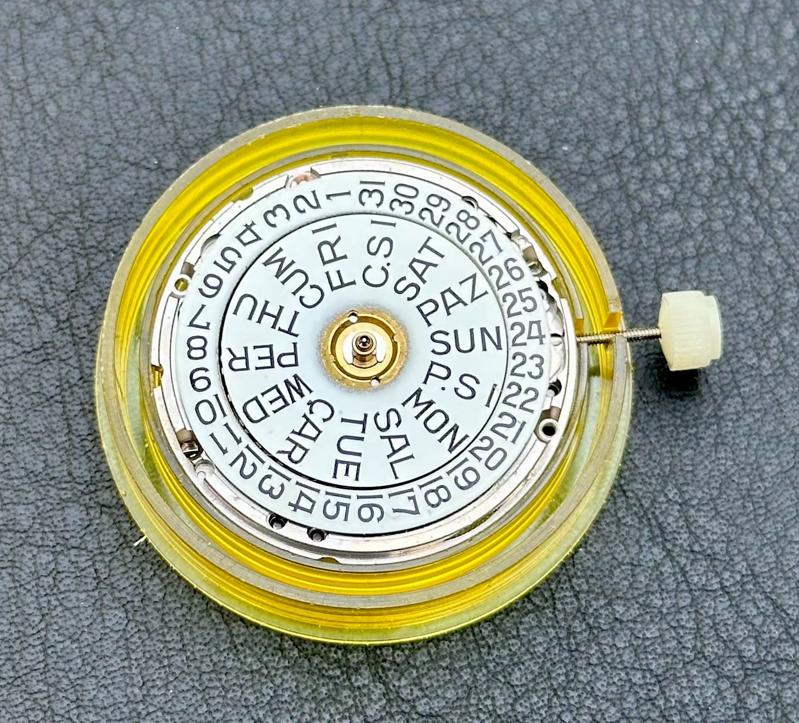 GENUINE ETA 2789-1 AUTOMATIC MOVEMENT SWISS MADE DAY DATE @3 FROM STOCK NOS NEW