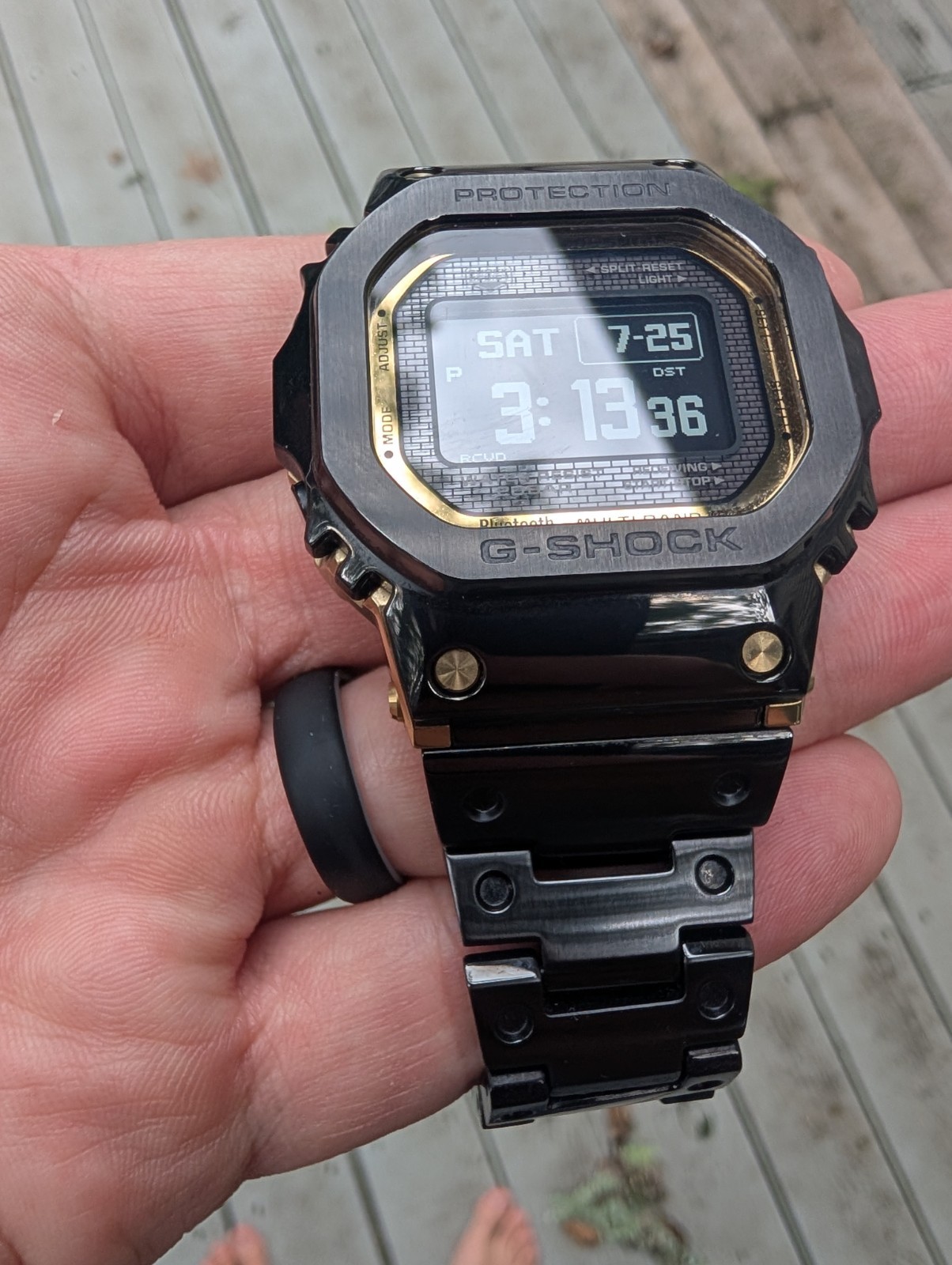 Casio G-Shock GMW-BZ5000BD-1CR Black & Gold Men’s Watch