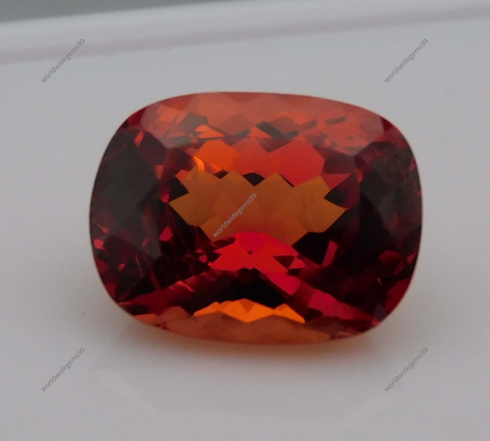 Natural Orange Sapphire 9.55 Ct Genuine Rare Certified Loose Gemstone
