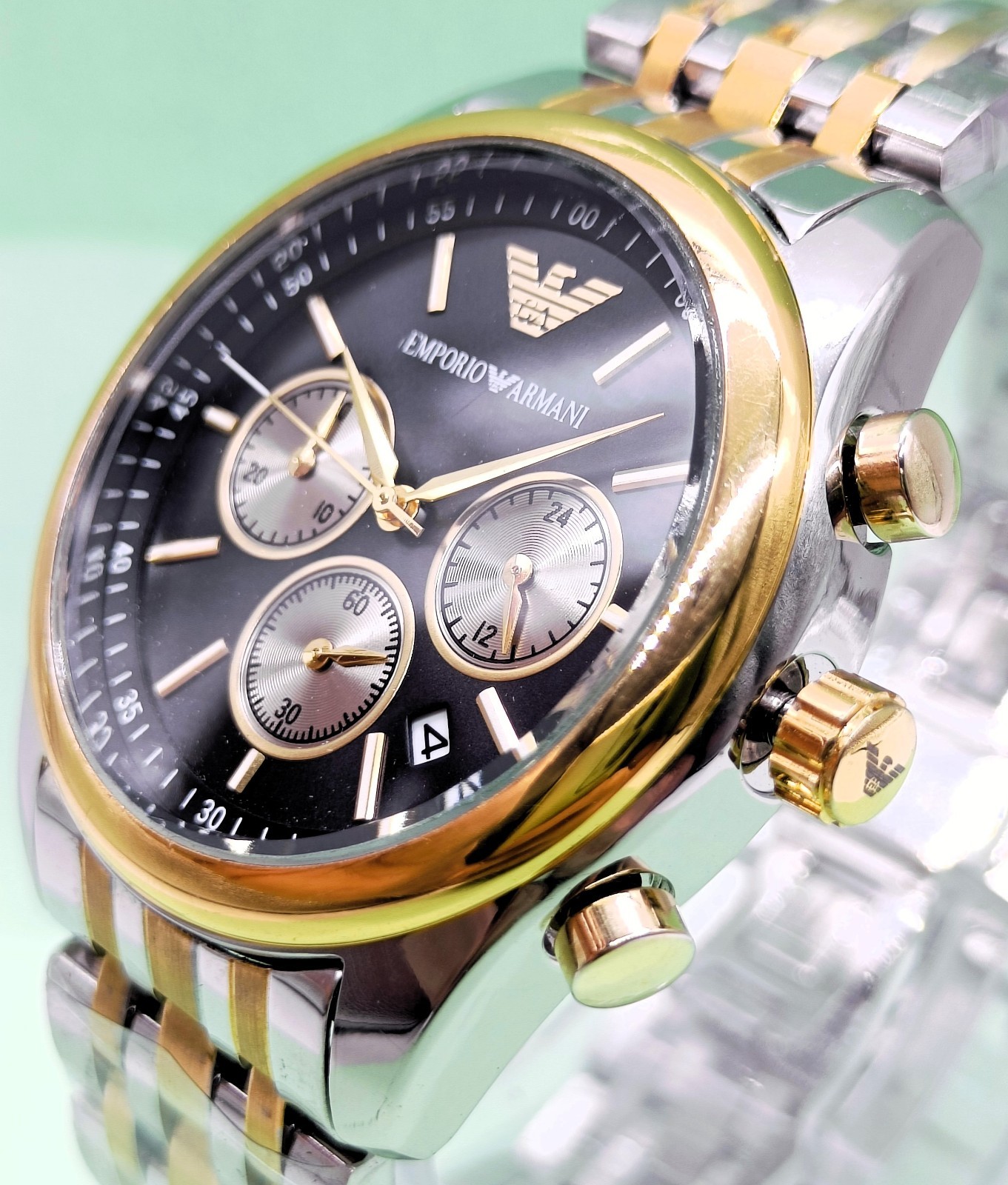 Awesome EmporioArmani Chronograph Date Indicator Quartz Analog Men’s Wrist Watch