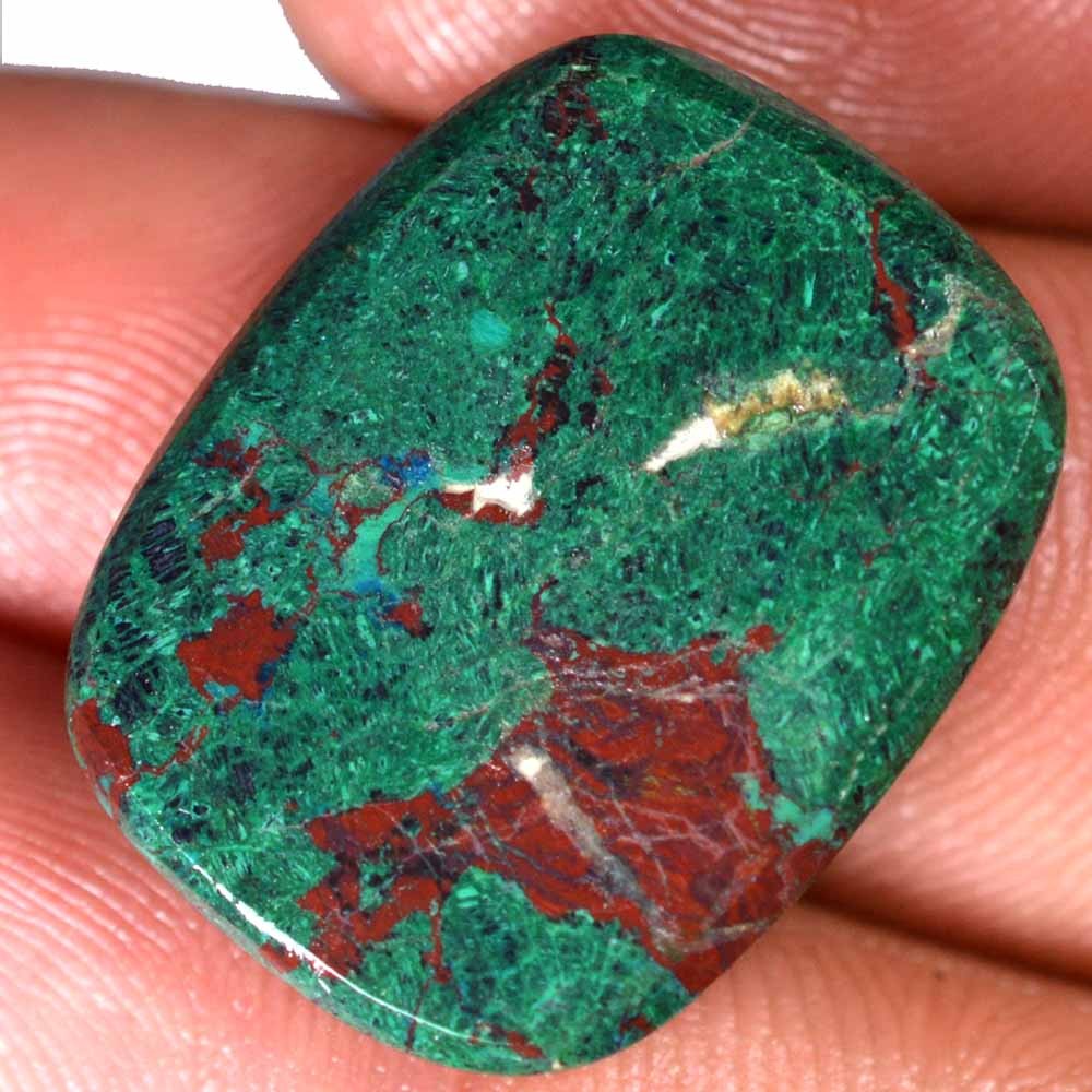 46.35 Cts Chrysocolla 100% Natural Cabochon 19 x 24 mm Original Gemstone SC63