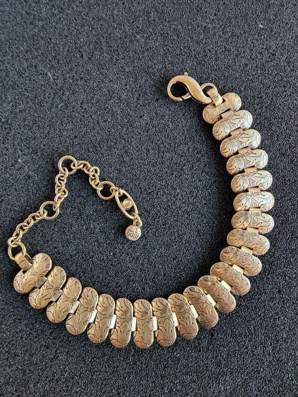 CABI Victorian Revival Book Chain Bracelet Jewelry