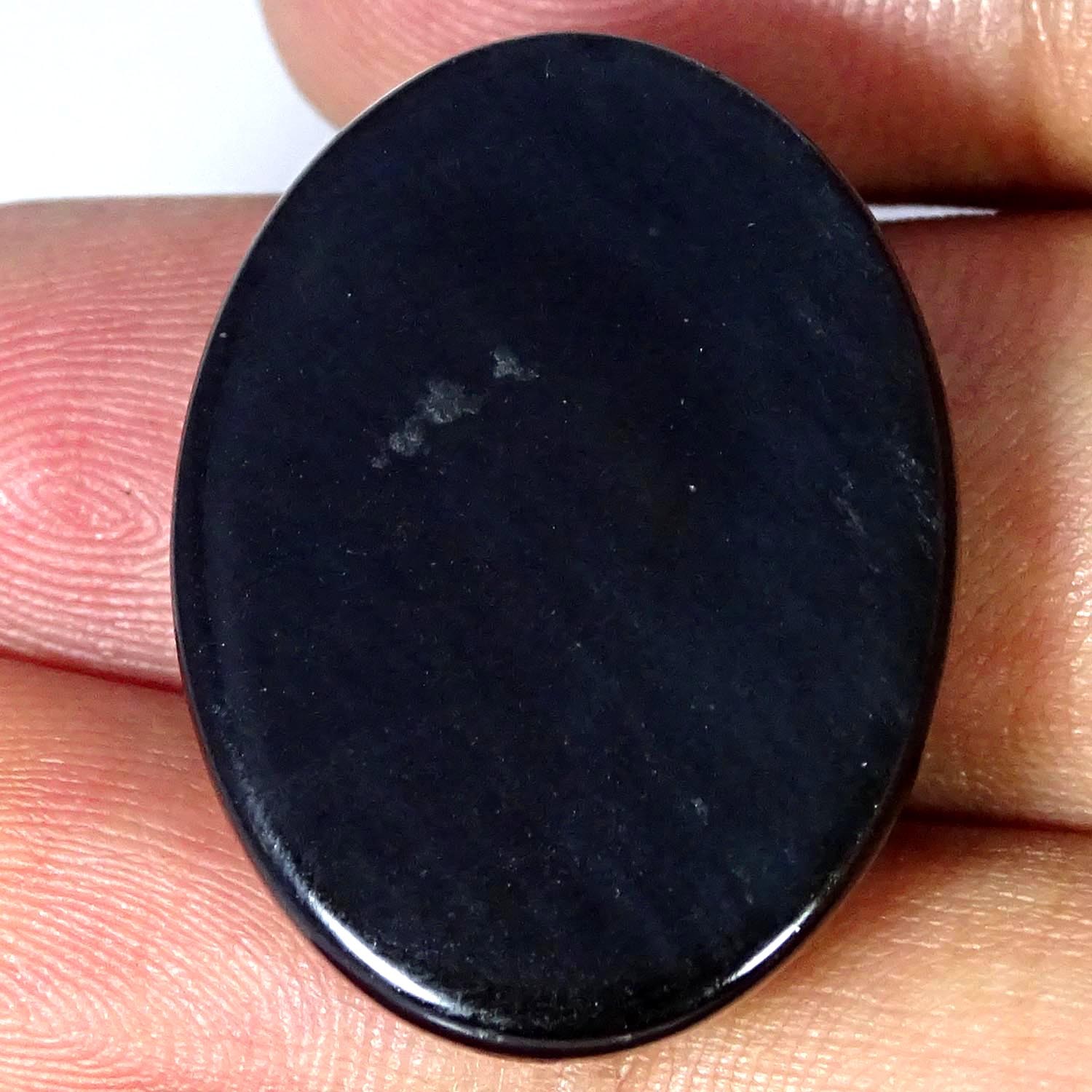 43.50Cts. Natural Rainbow Obsidian Oval Cabochon Gemstone 21X28X10MM