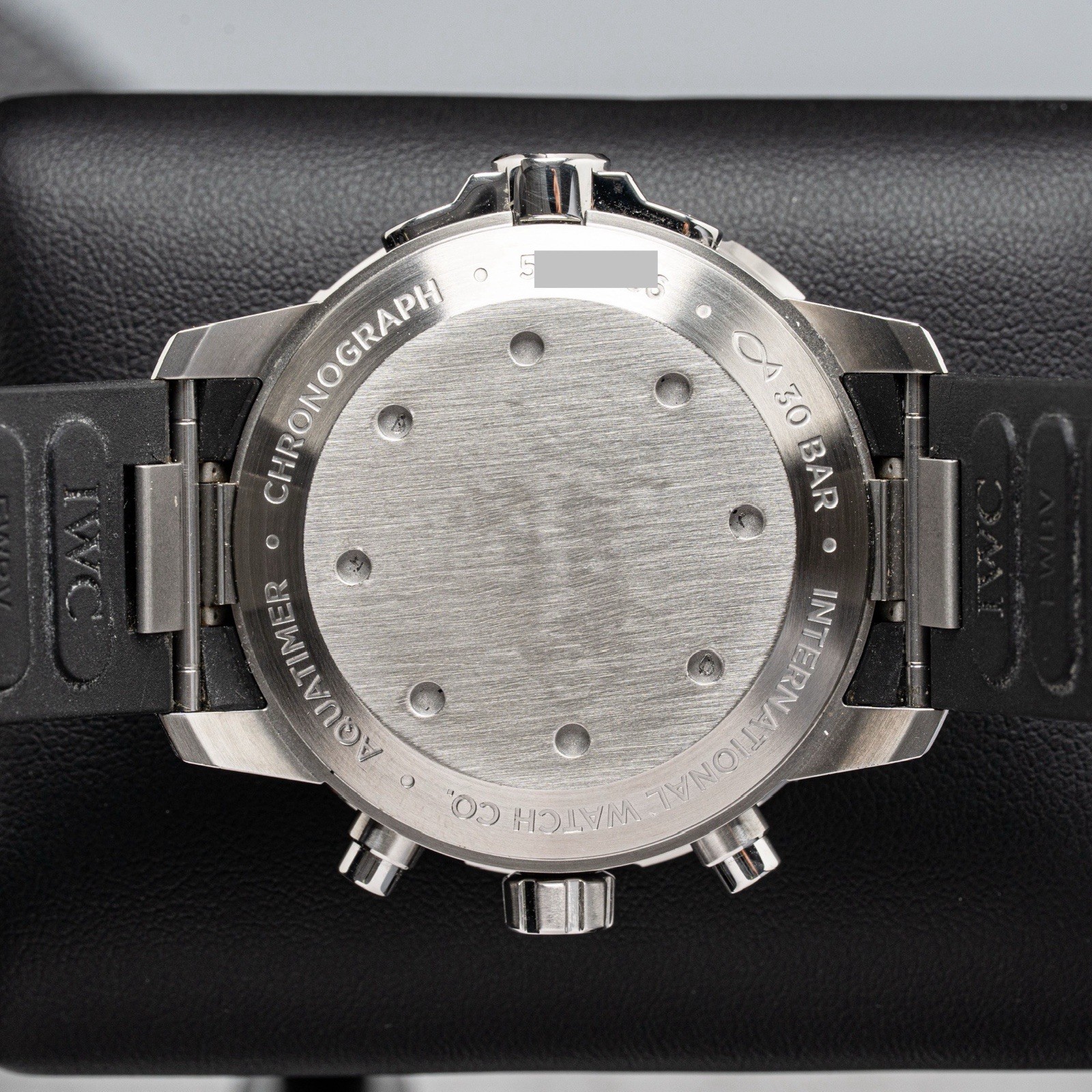 IWC Aquatimer Men’s Black Watch – IW376803