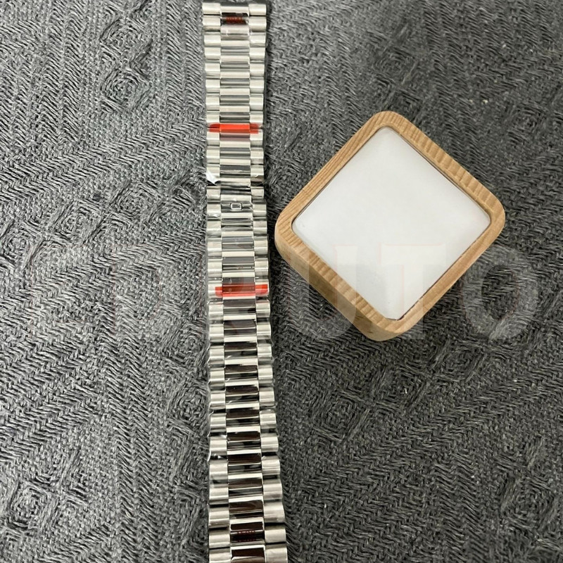 Fits for Rolex Day Date 40mm President 21mm 904L SS Bracelet Watch Strap Band