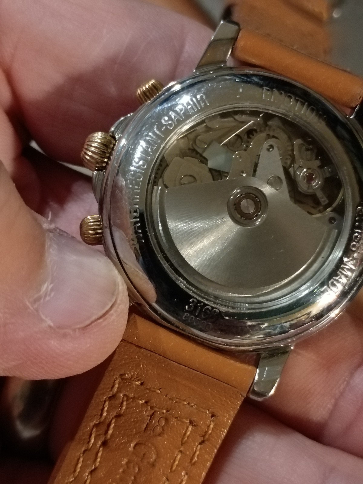 Christ Emotion Valjoux 7750 Chronograph Ref. 3168 Stunning!!!