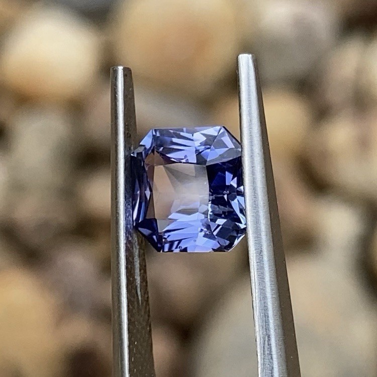Ceylon No Heat Natural Purple sapphire 1.0ct from sri lanka loose gemstone