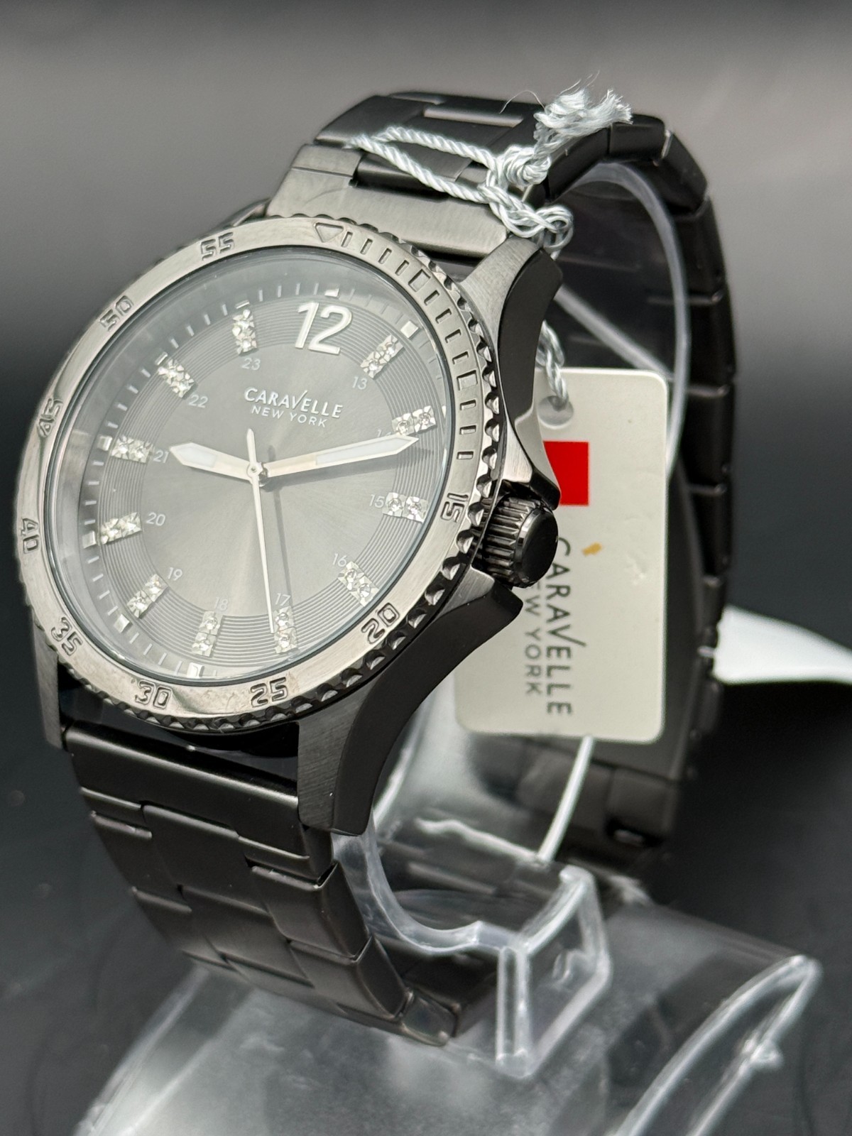 Caravelle New York 45A138 Crystal Accent Watch