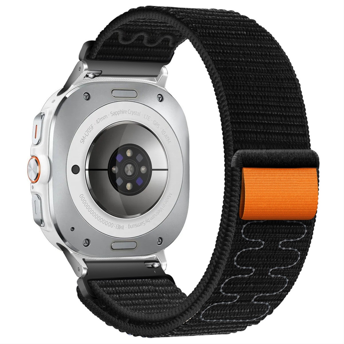 Fits Samsung Galaxy Watch Ultra Nylon Watch Strap Sport Woven Breathable Band