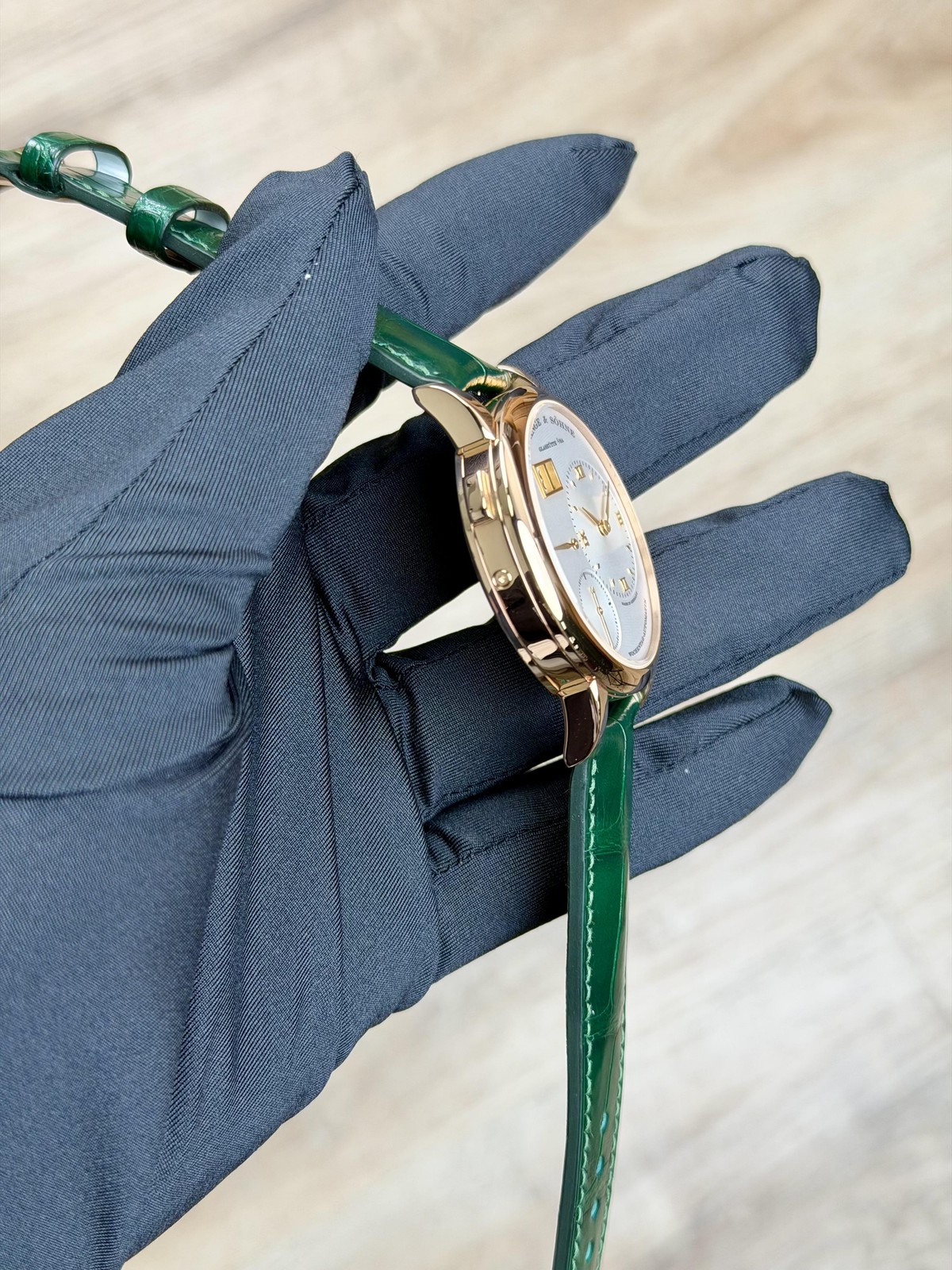 A. Lange & Sohne Lange 1 Daymatic 39.5 Argente Roman Preowned 2013 320.032