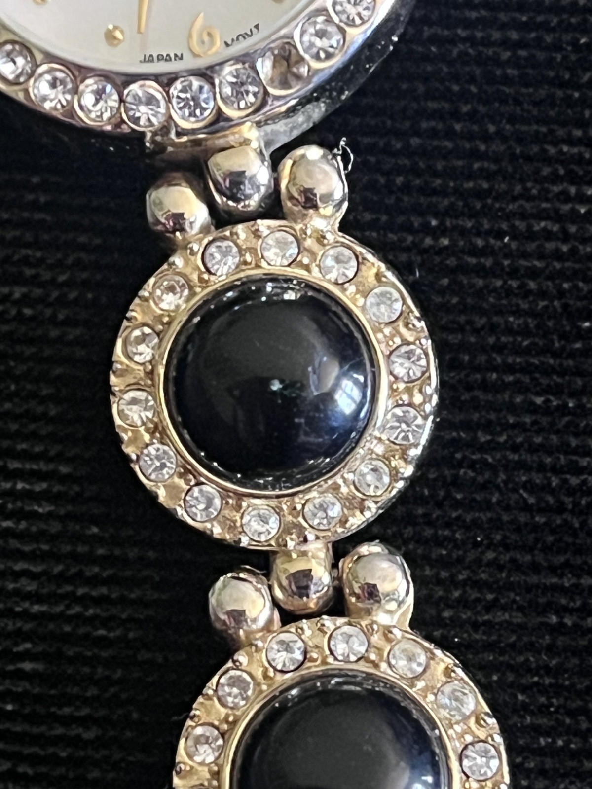 Royalton Womens Mother of Pearl Crystal Bracelet Watch V377