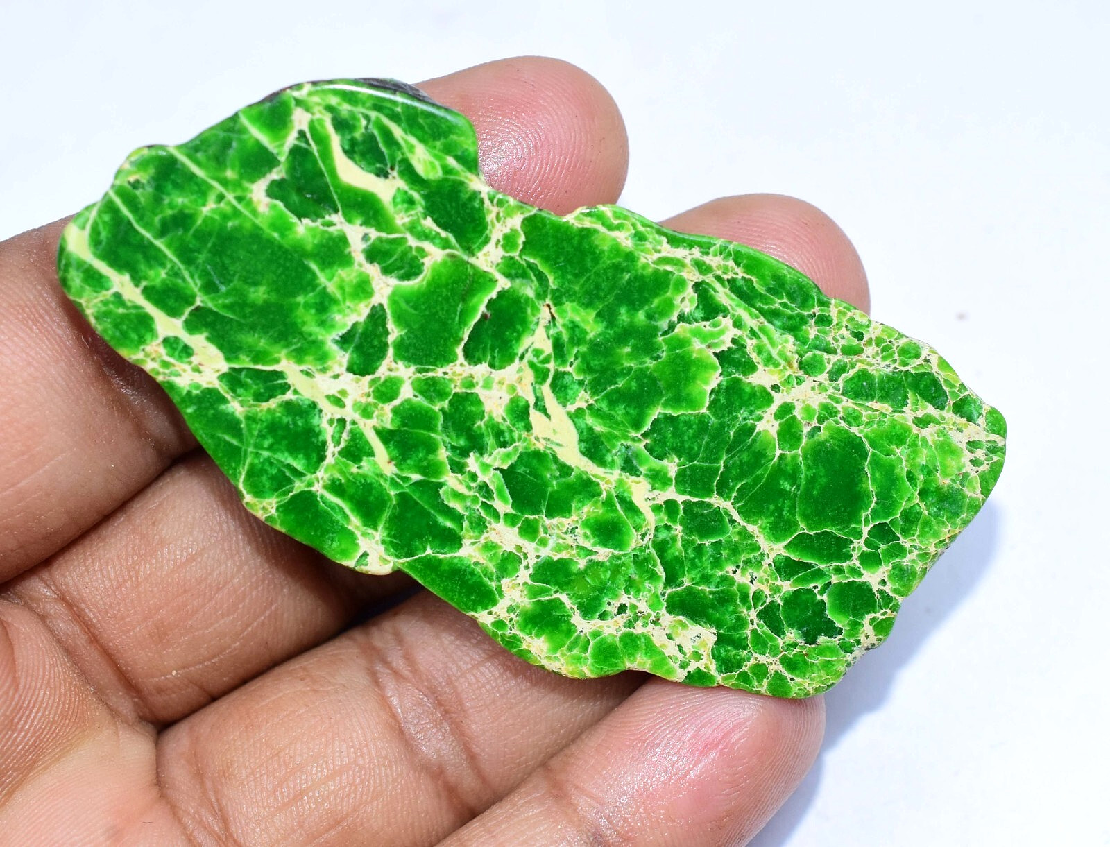 103.50 Ct Natural Nevada Green RIDGE TURQUIOSE Polished Certified Untreated Slab