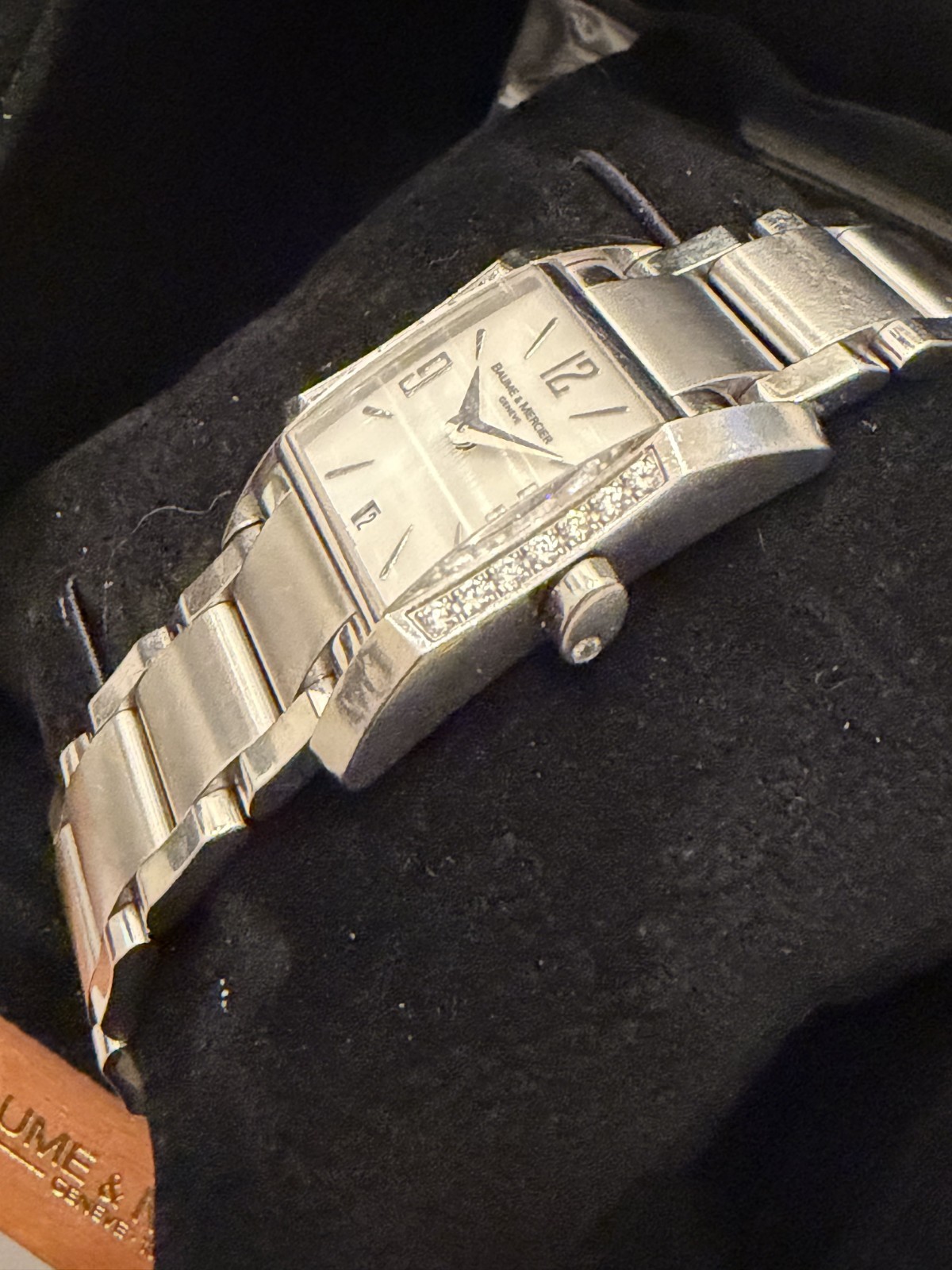 Authentic Baume & Mercier Hampton Mini Swiss Ladies Watch