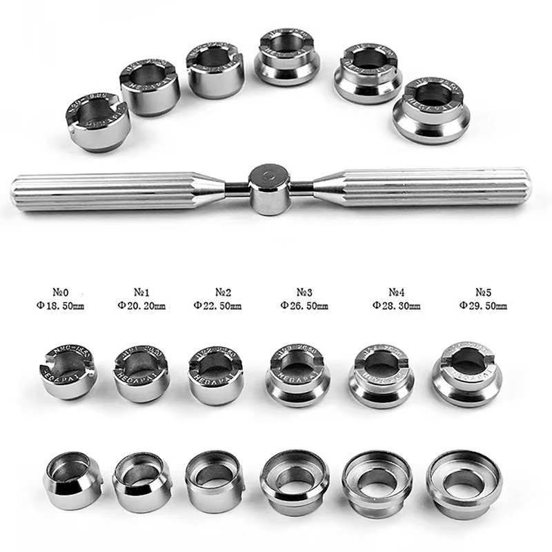 New Watch Case Opener Wrench for Rolex Tudor Screw Back Repair Kit FREE EXPRESS