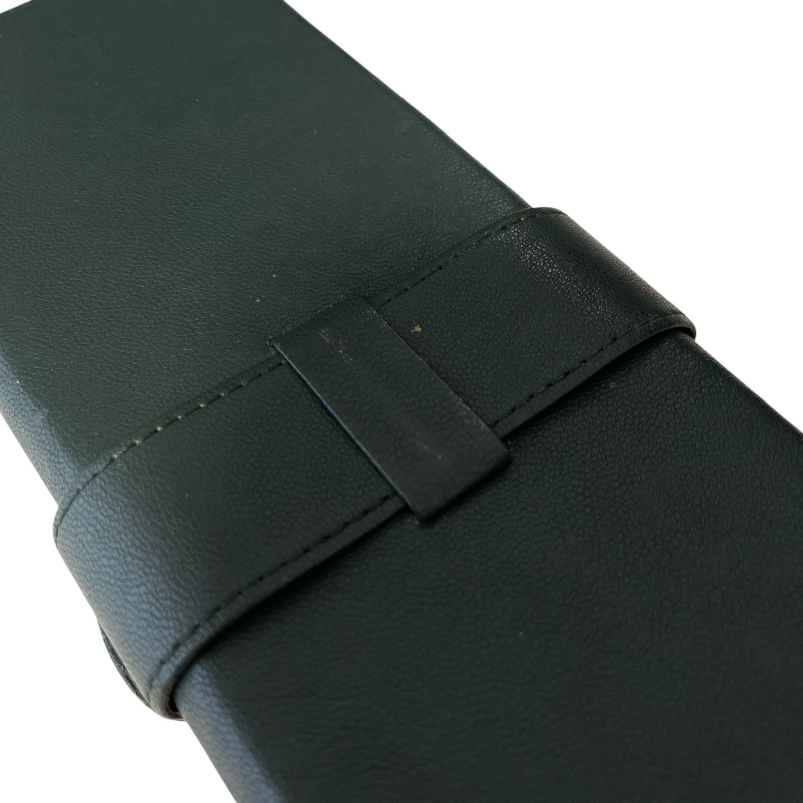 Audemars Piguet Watch Travel Case Green Leather Pouch Box Set 25.5cm #03