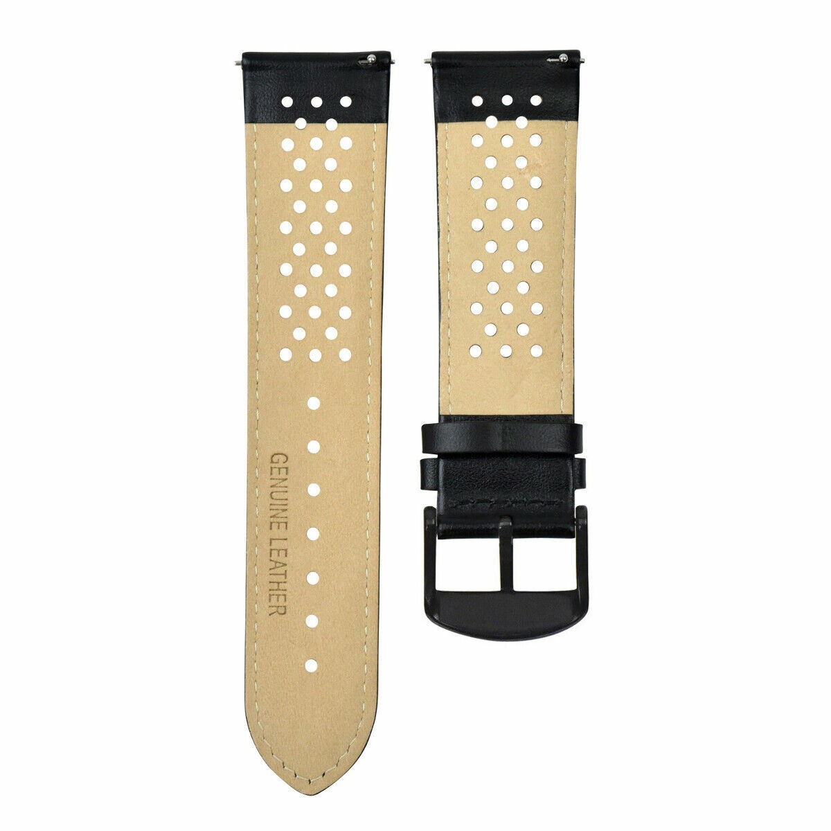 18-19-20-21-22-23-24MM PERFORATED LEATHER WATCH BAND STRAP FOR CITIZEN EZ RELEAS