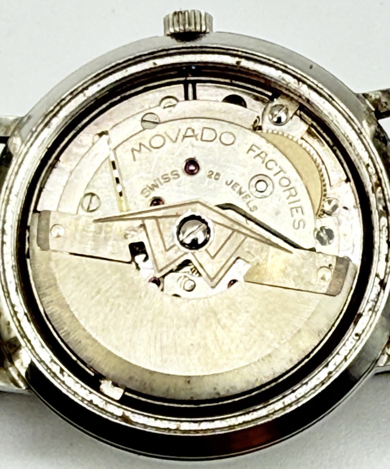 Vintage Movado Kingmatic Sub-Se Men’s Automatic Watch 28 Jewels 34mm