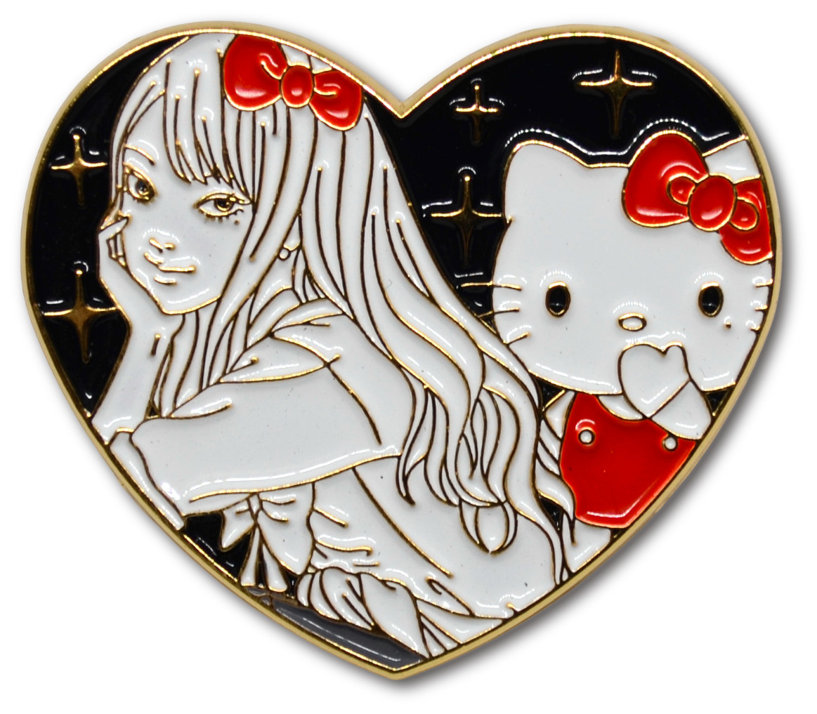 Tomie Kawakami Junji Ito Horror Anime Manga Soft Enamel Pin Lapel Collectibles