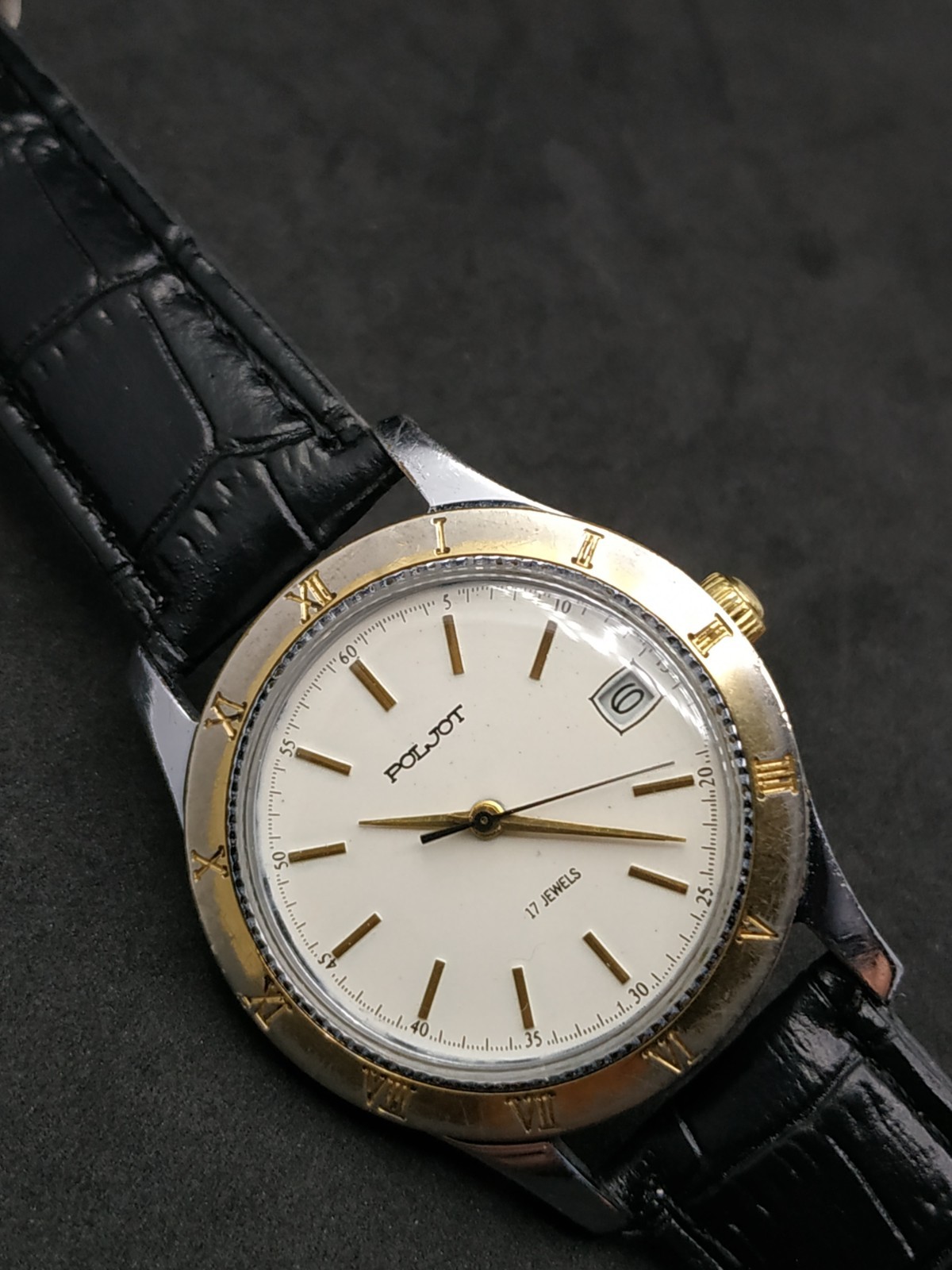 Dress Men’s Watch POLJOT Vintage USSR Mechanical SERVICED Retro Russia Soviet ⭐