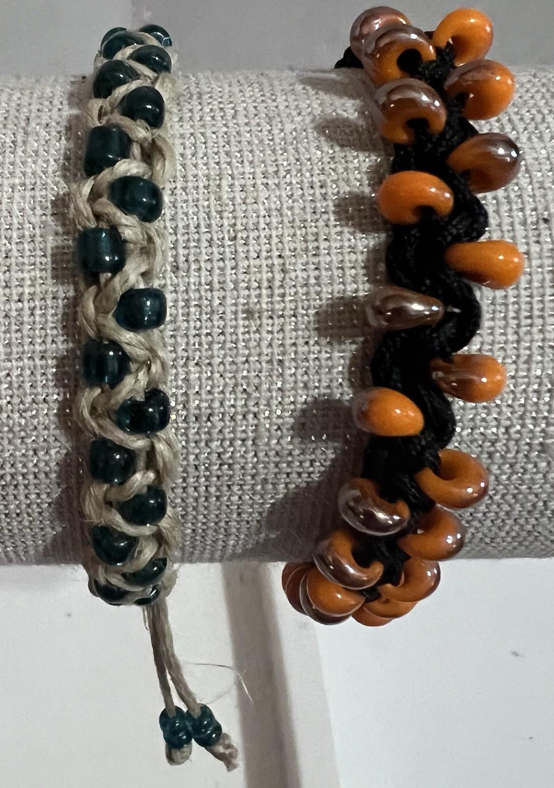Handmade Macrame Bracelets Set Of 2