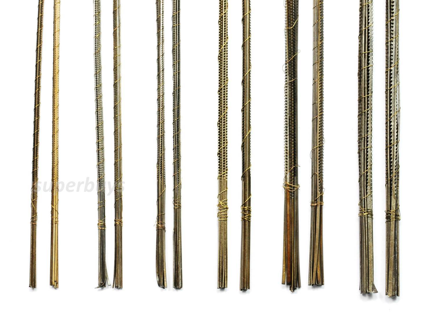 144pc Mix Set Grade 1 to 6 Jeweller Saw Blades For Precise Cutting Sawing Blade