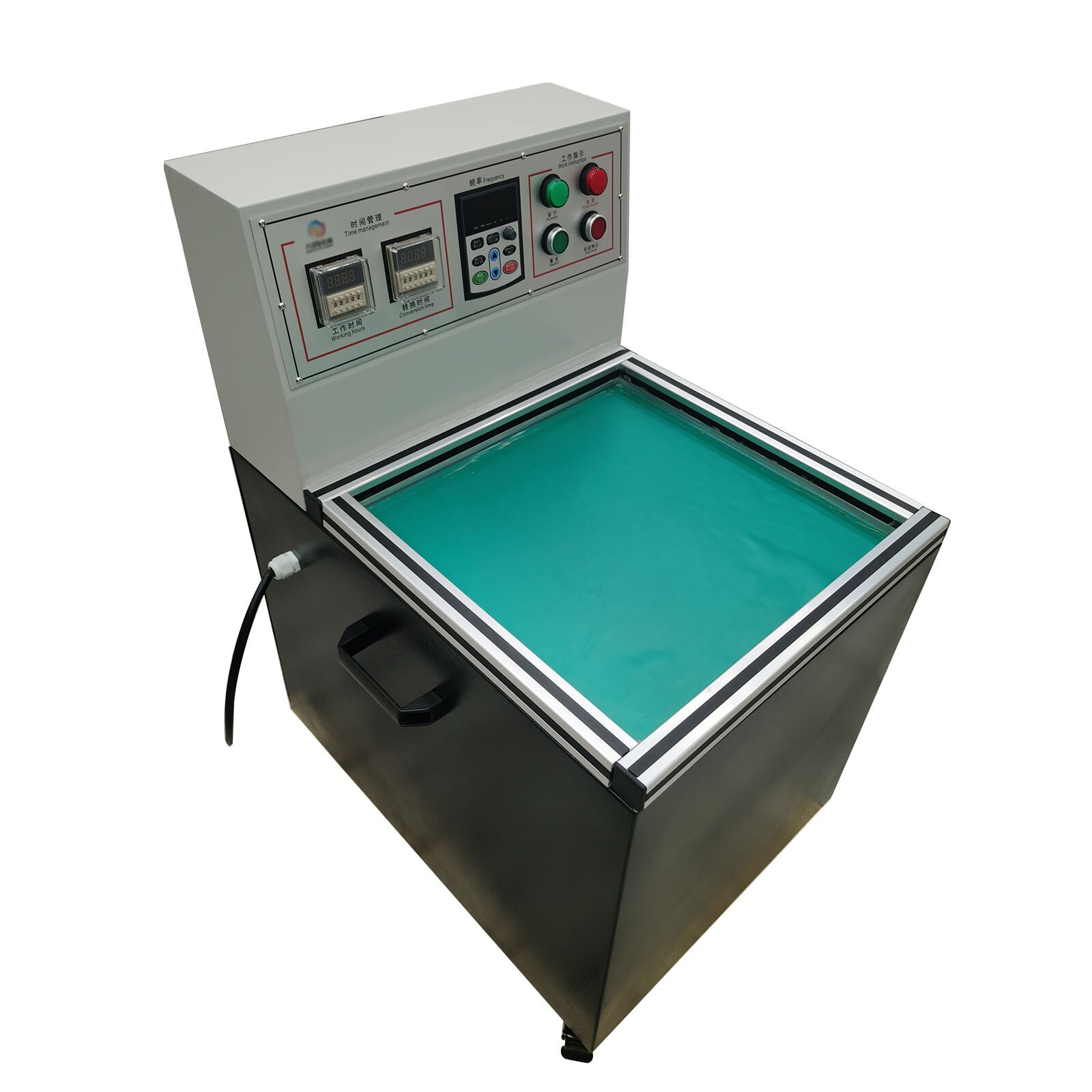 Magnetic Polishing Grinding Machine 220V Polishing Deburring Machine 6KGCapacity