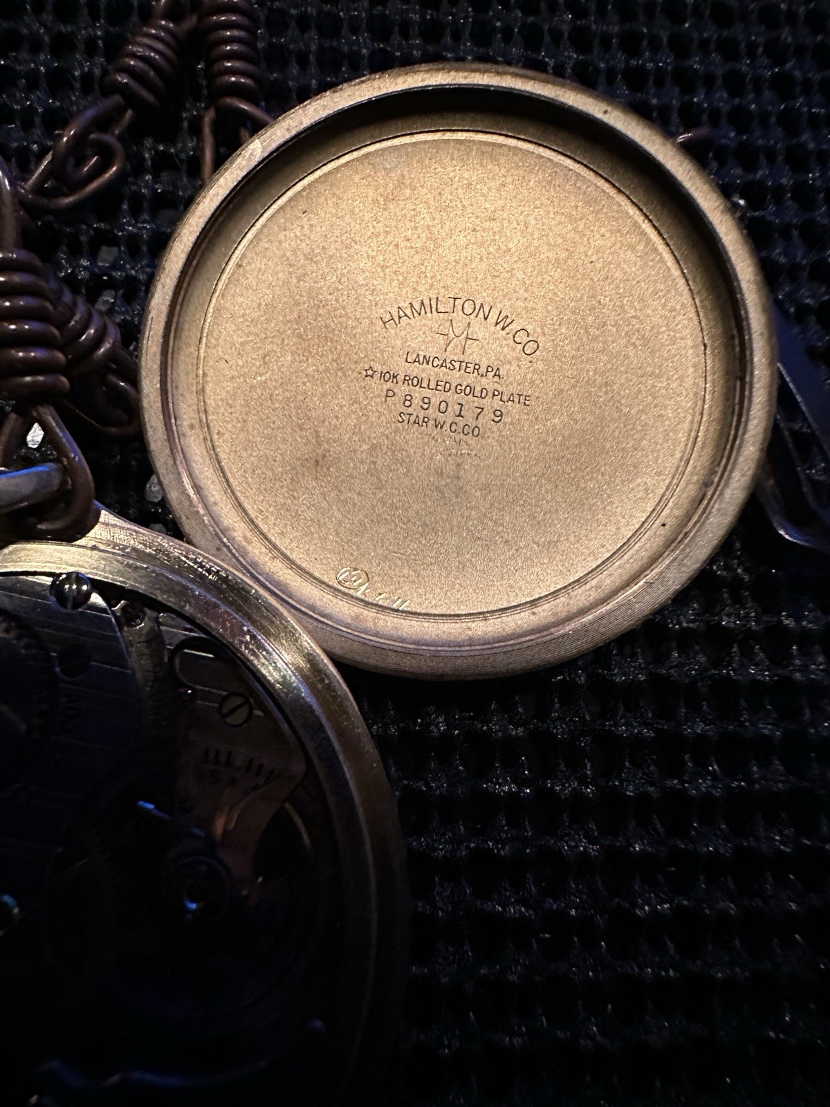 ANTIQUE 16S HAMILTON RAILWAY 992B POCKET WATCH – 21 JEWELS – 6 POSITION WORKING