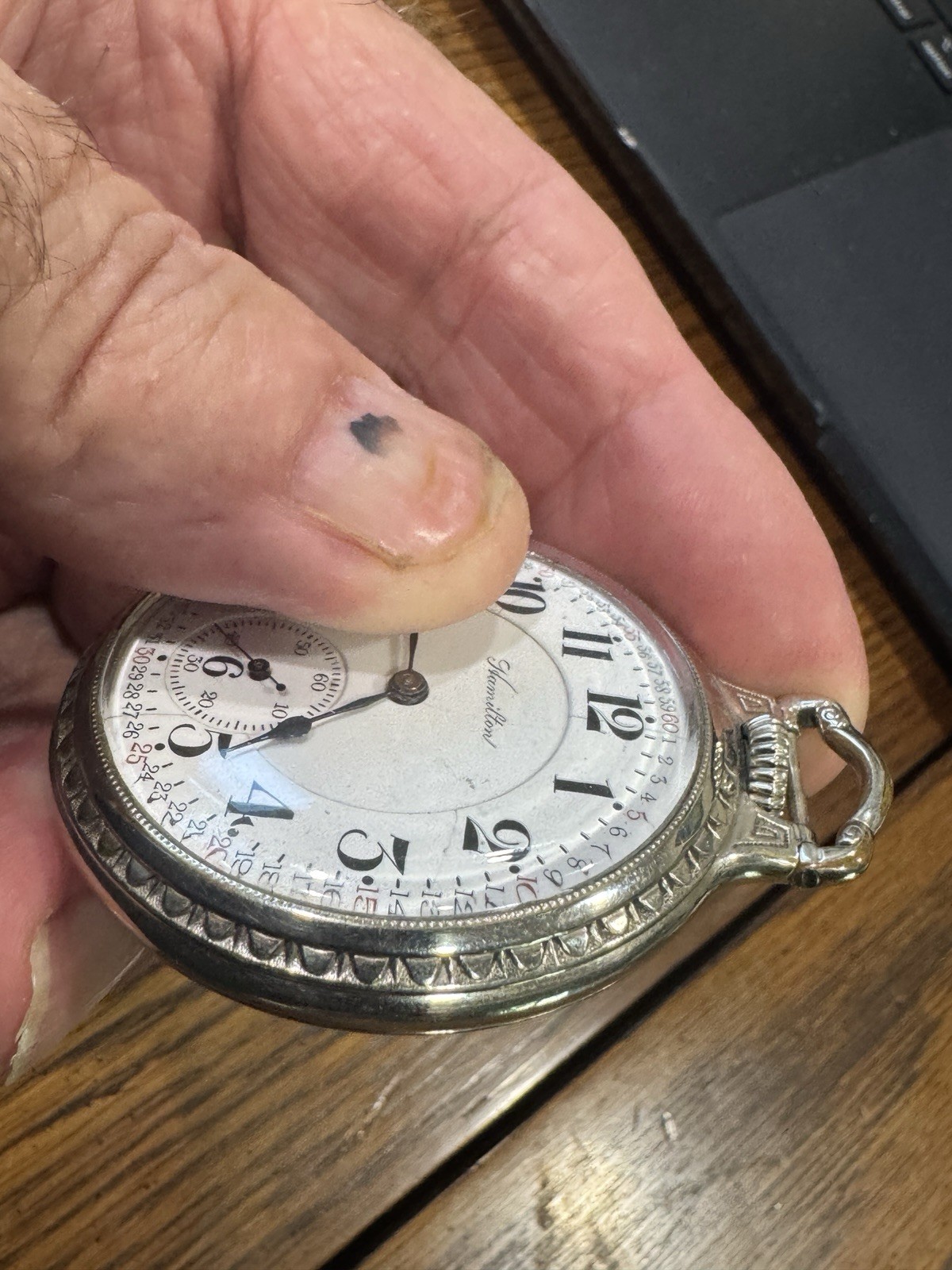 Waltham 16 S Crescent Street 21 Jewel Monty Dial