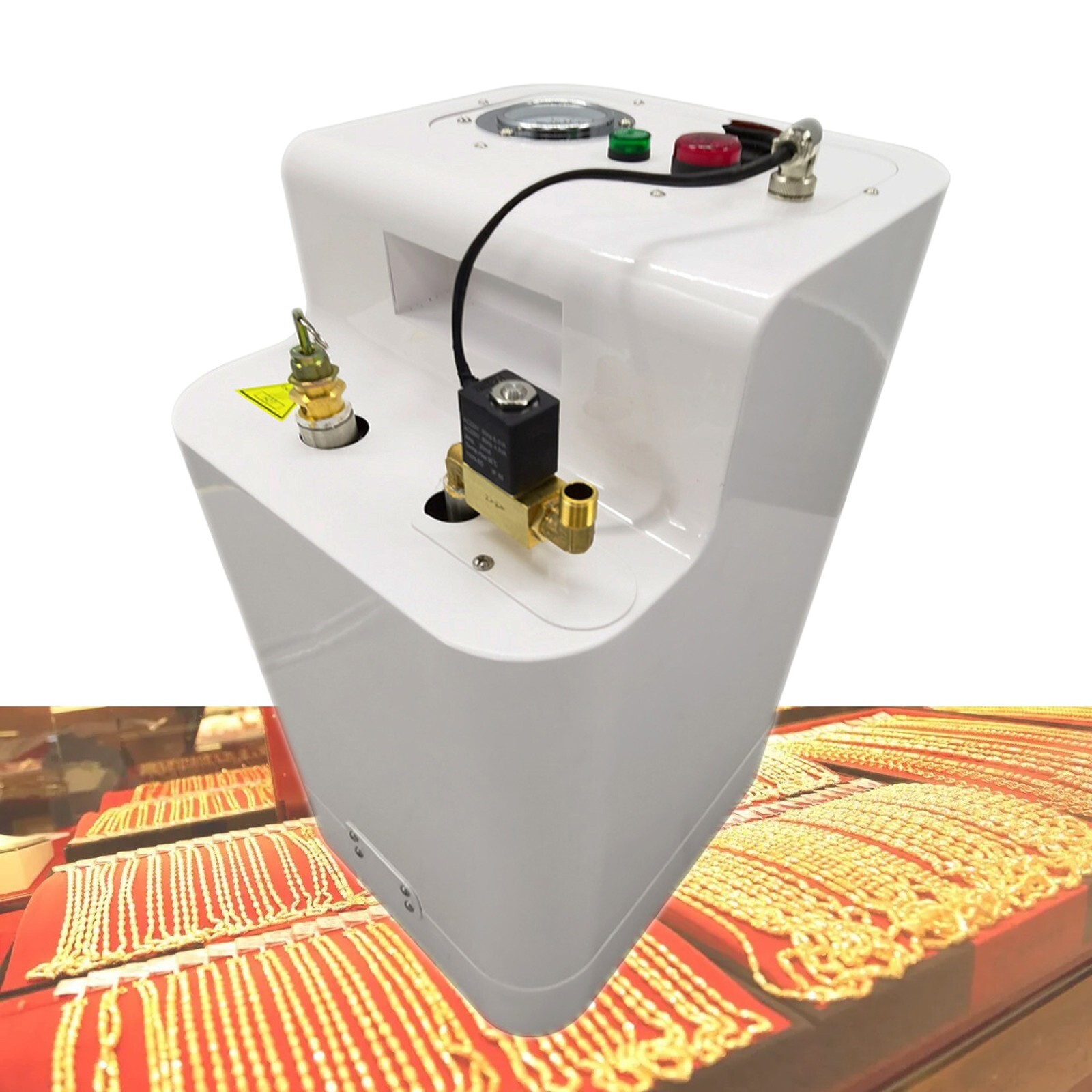 220V 4HP Jewelry Small Metal Parts Cleaner High Pressure Steam Cleaner