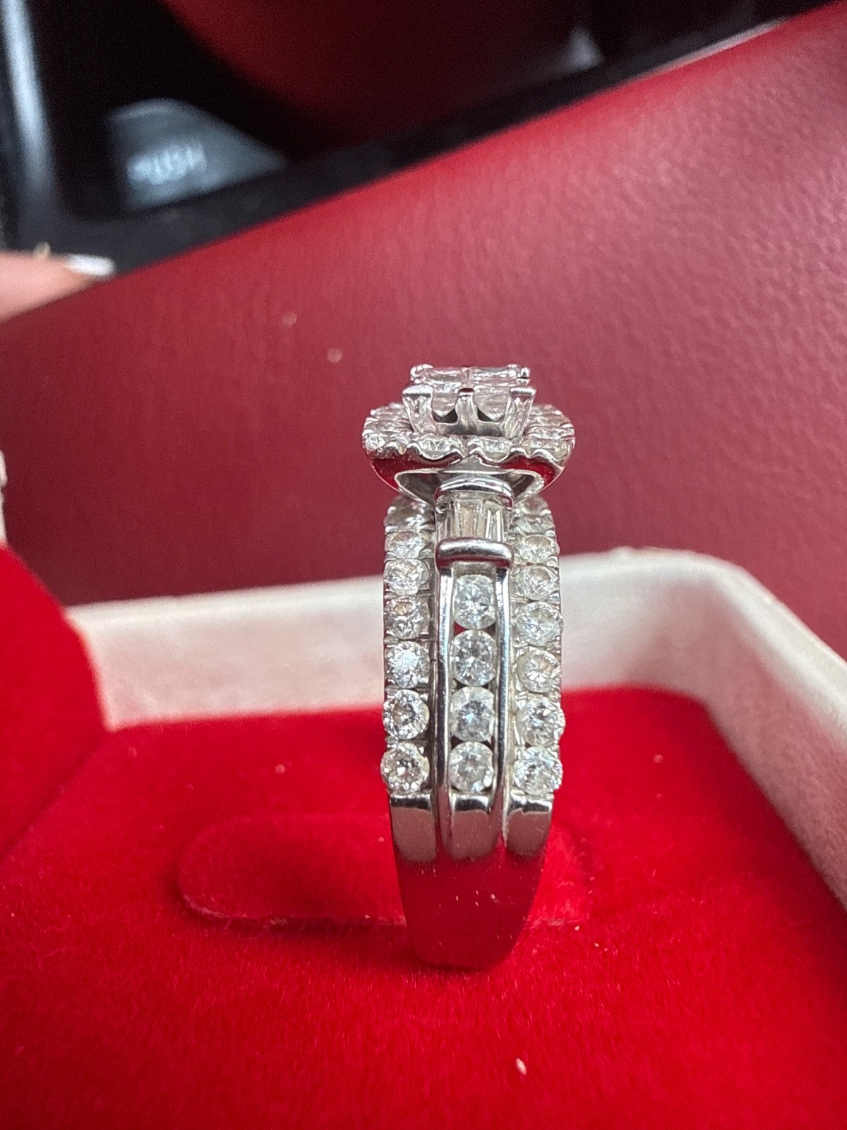 pre owned diamond engagement ring size 7