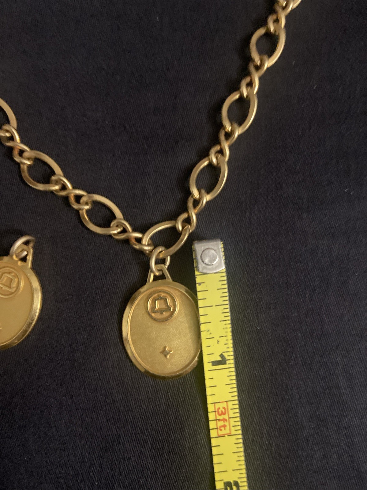 Vintage 12k Gold Filled Charm Bracelet 7.5” & (2) 1/5 10k GF Charms Set