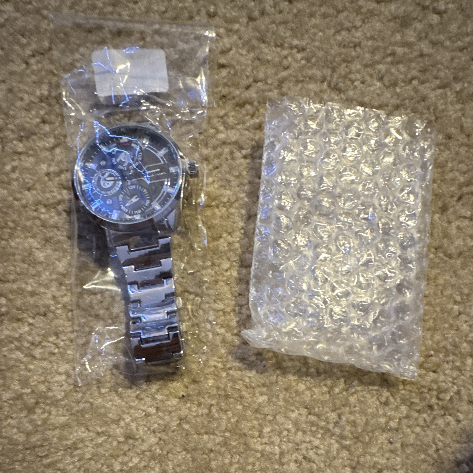 57152-IRON MAN STYLE SILVER/BLACK 48MM