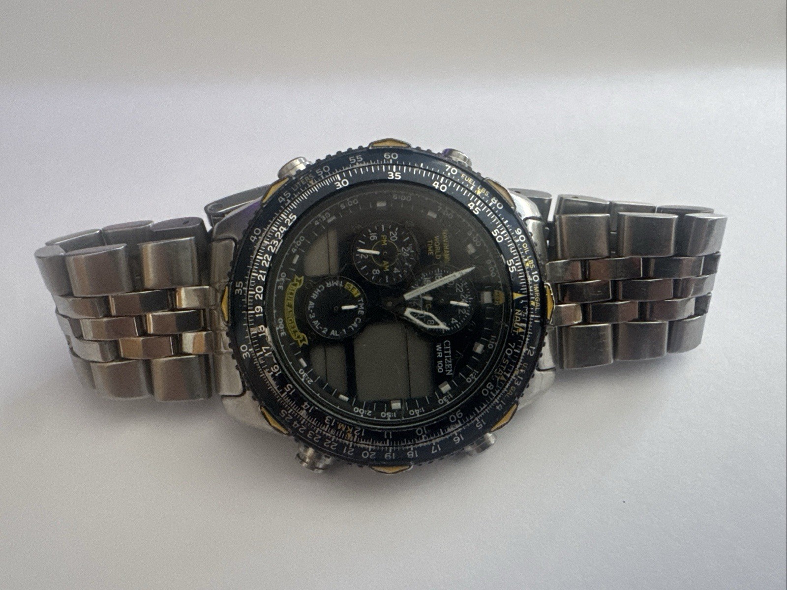 Vintage Citizen Navihawk Blue Angels WR 100