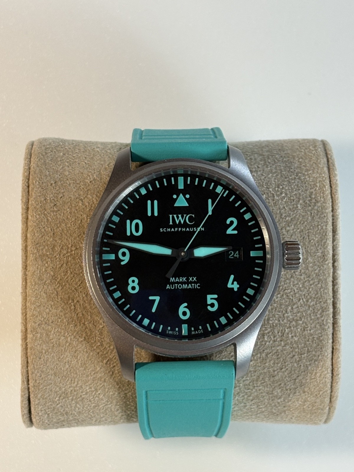 IWC Mark XX Mercedes-AMG Petronas Formula One Titanium 40mm Additional IWC Strap