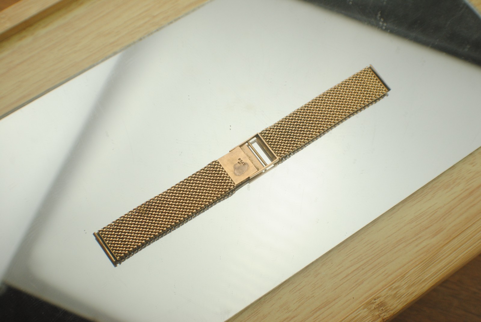 VINTAGE 18K ROSE GOLD 17.4MM LUG 47.5 G BRACELET 1950S 17CM IWC OMEGA PATEK VC