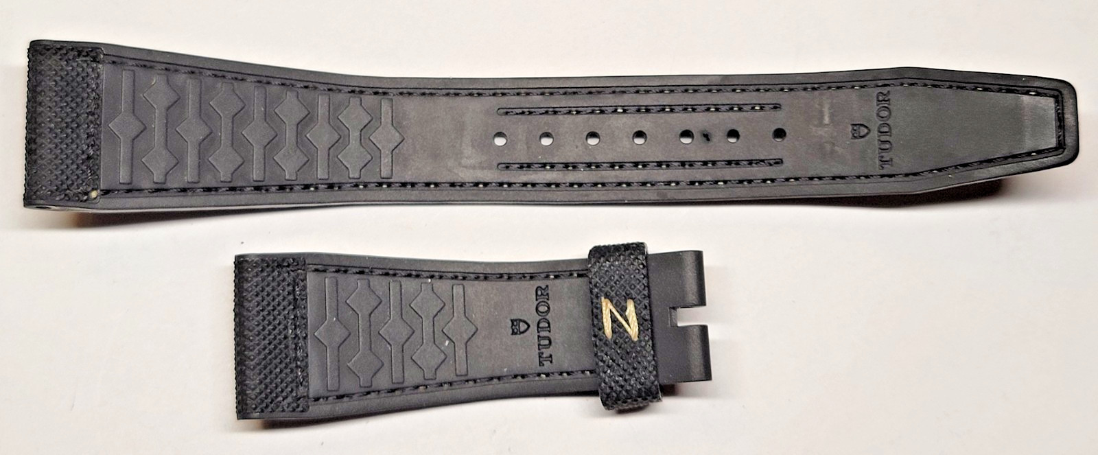 Authentic Tudor Ranger Hybrid Rubber Fabric Watch Strap 20/16mm,60+133mm OEM