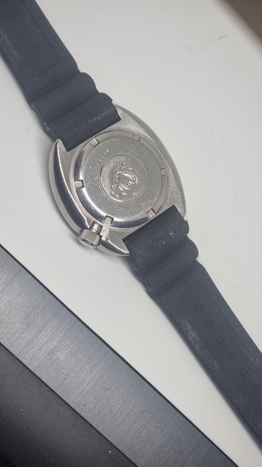 Vintage 1984 Seiko 6309-7040 Watch Original Suwa dial and Hands and Bezel